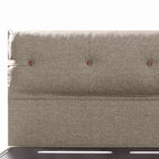 Κρεβάτι με Κεφαλάρι και Αποθηκευτικό Χώρο Hauz Pandora 140X200 Keten 05 Beige